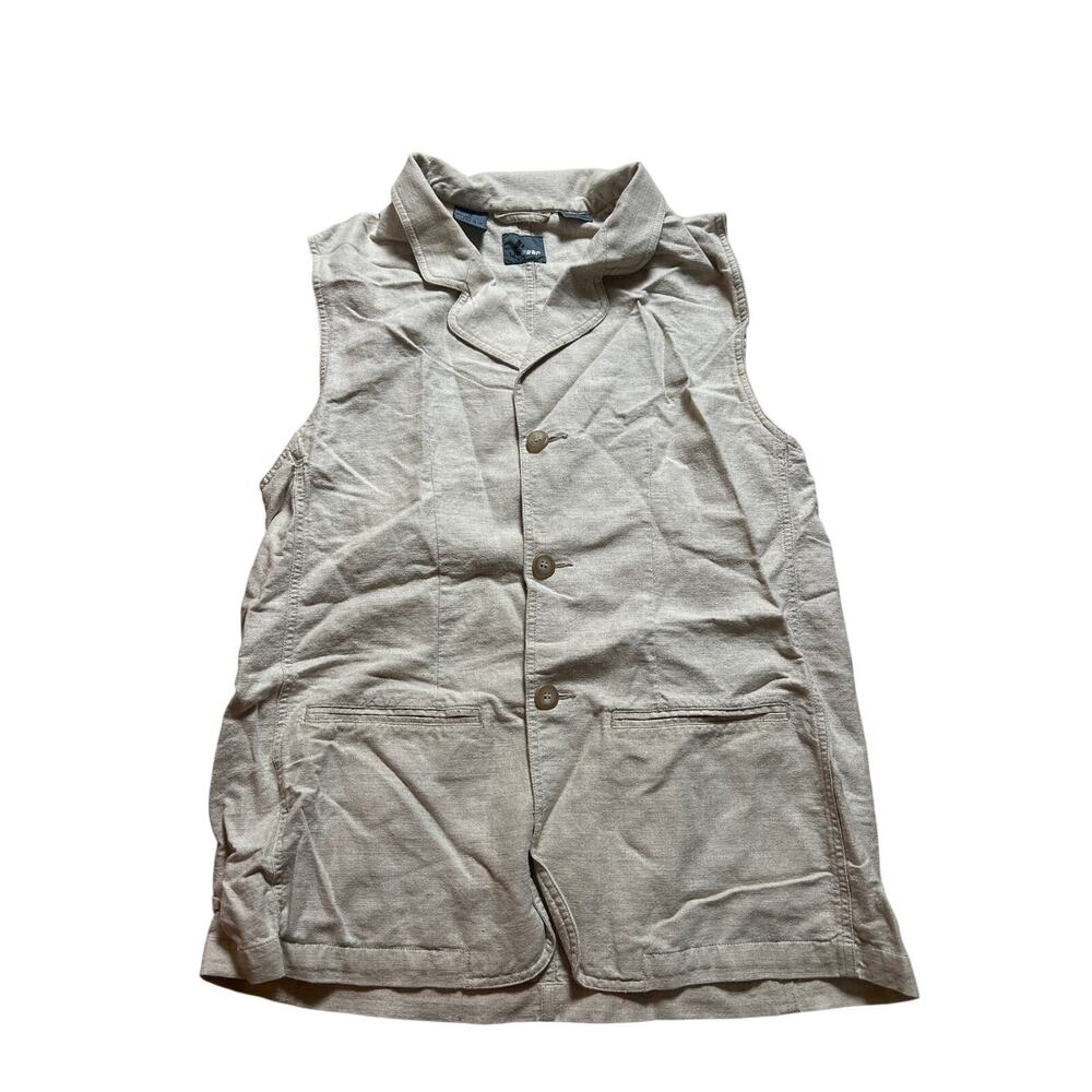 Liz Claiborne Women's Tan Gilet Size 14